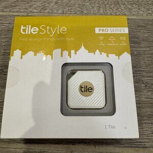 Tile Style Pro Series Bluetooth Tracker – New Sealed – Waterproof, Extra Loud